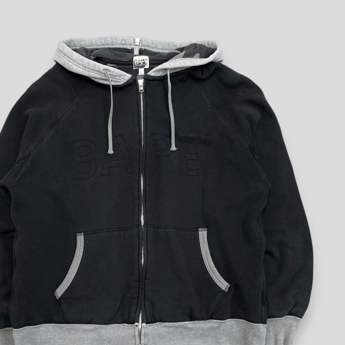 베이프 카모 후드집업 상품이미지3