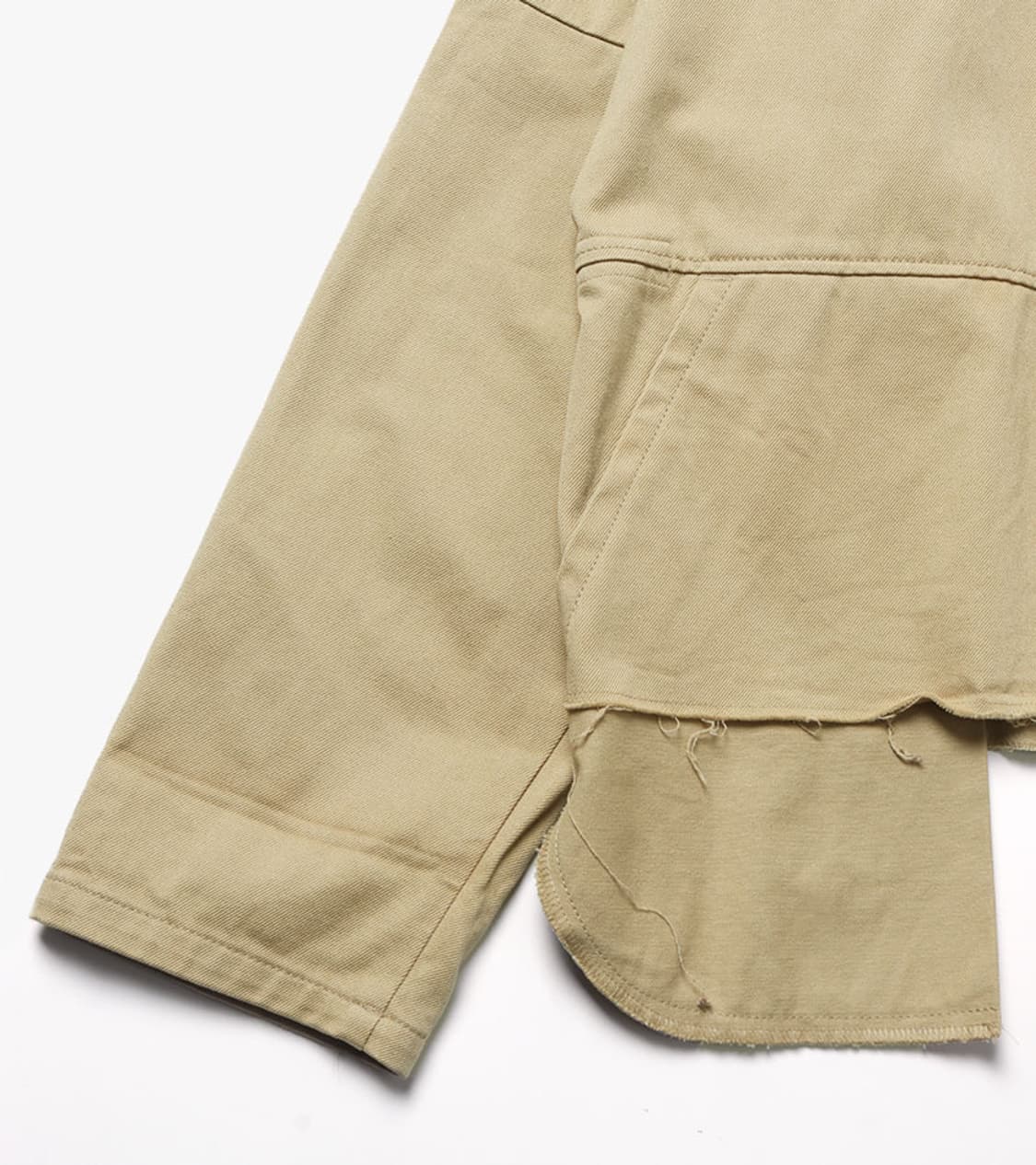 UNUSED - CUT OFF COTTON JACKET 상품이미지4