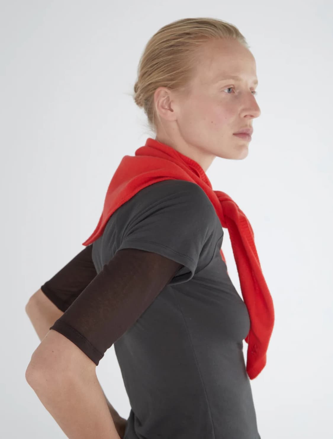 팔로마울 Prima 울 스카프/레드 상품이미지4