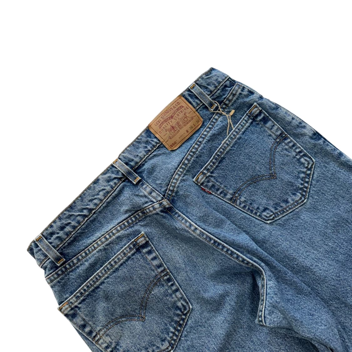 [34.5] 90's 리바이스 550 데님 청바지 USA [LV1285] 상품이미지8