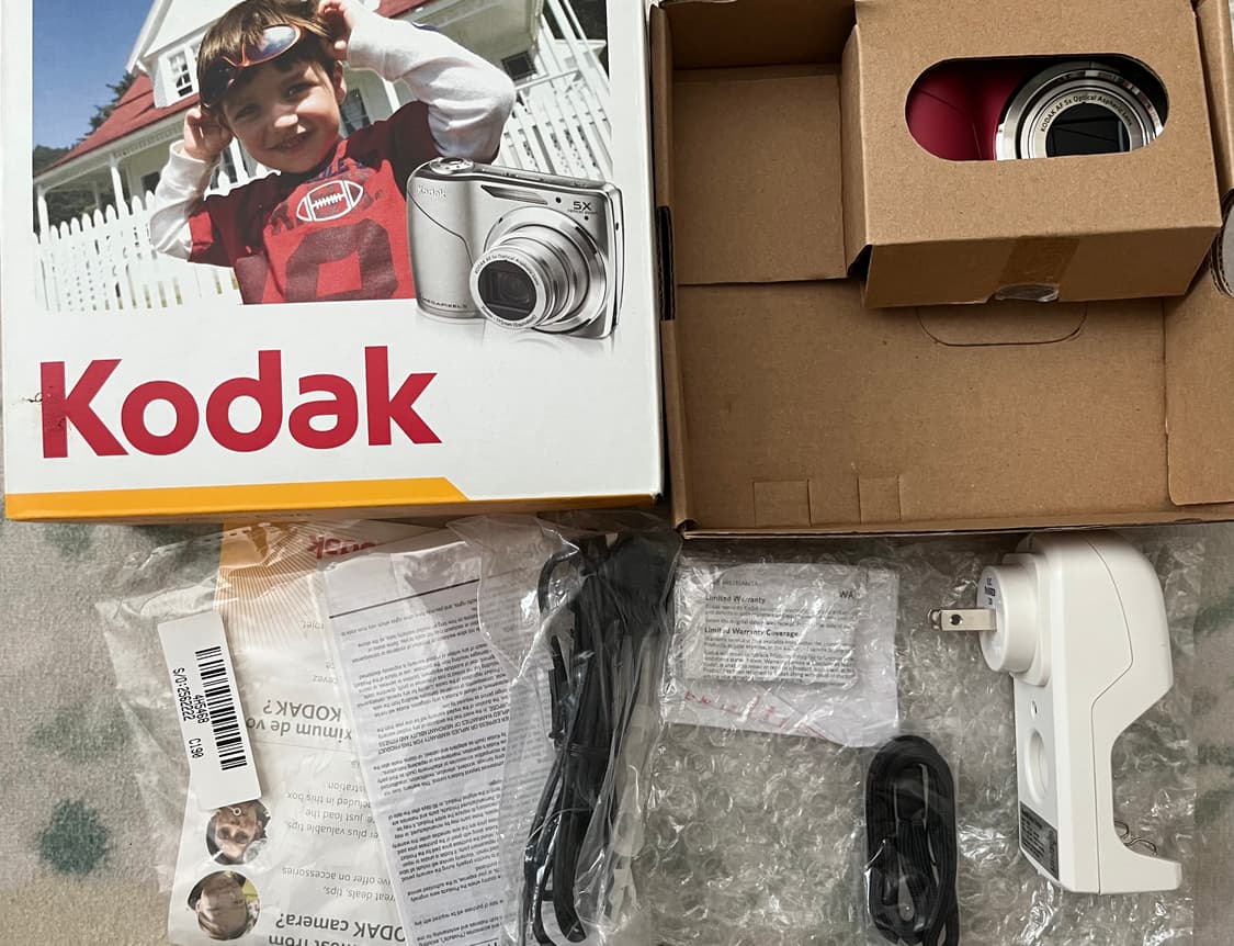 새제품 코닥 이지쉐어 c190 레드 kodak easyshare 상품이미지3