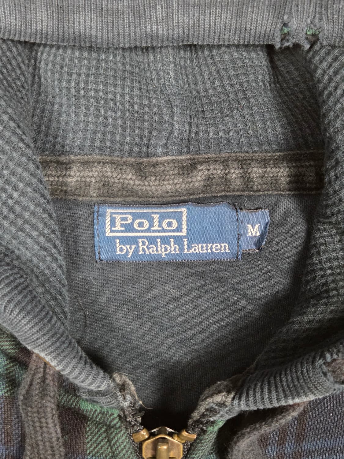 [폴로 랄프로렌] 블랙와치 타탄 체크 후드 집업 | 00264 상품이미지3