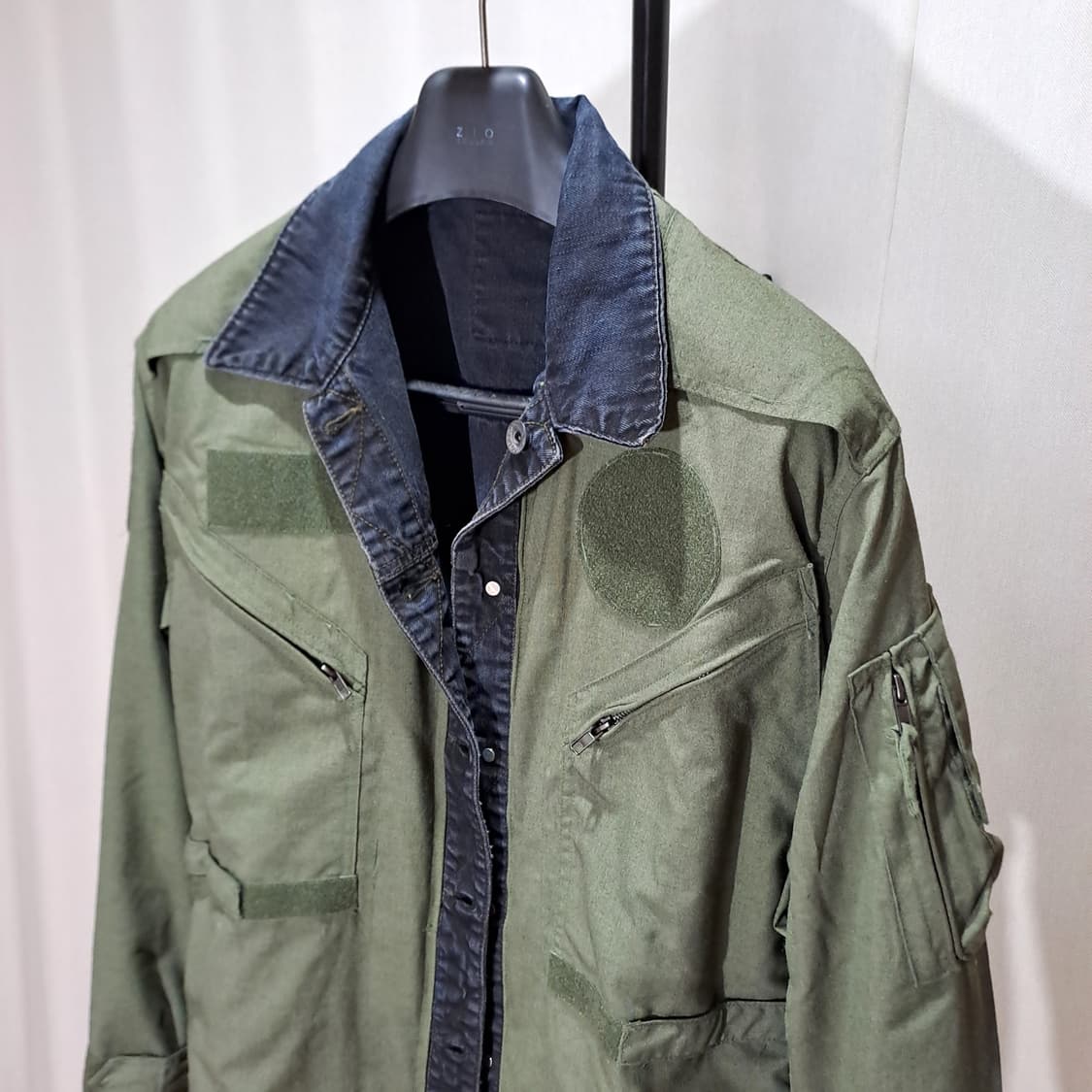 (택포) 미군 밀러터리 데님 리버서블 커스텀 자켓 105 B408 상품이미지2