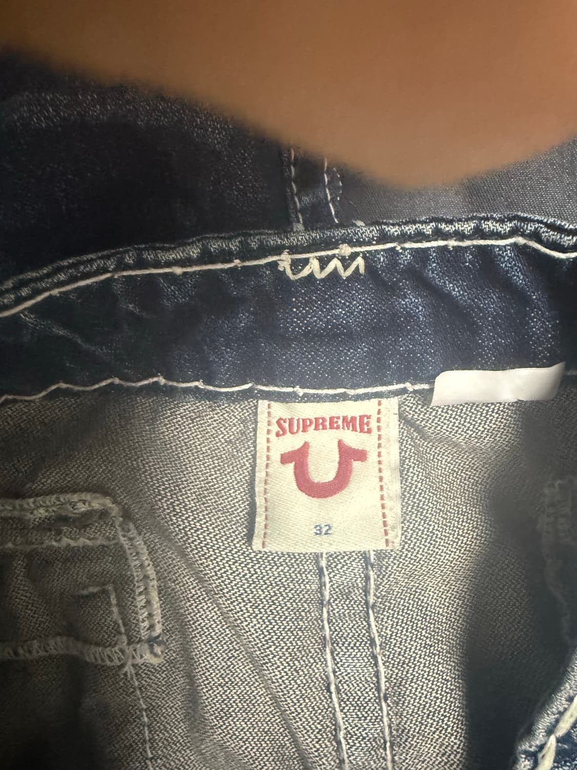 트루릴리젼 슈프림 데님 32 사이즈 상품이미지3