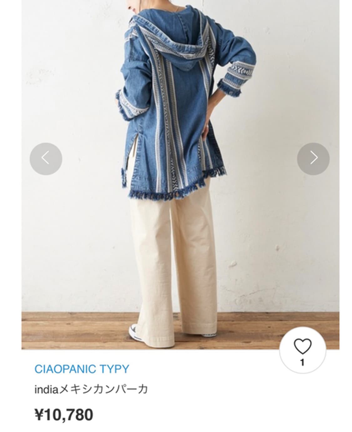 CIAOPANIC TYPY Embro Mexican Parka 상품이미지10