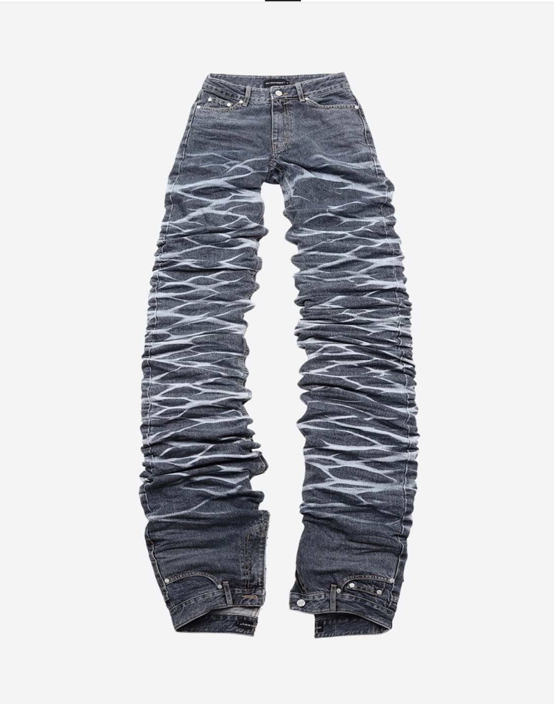 써저리 윤슬 롱 더블 진 블루 S 상품이미지1