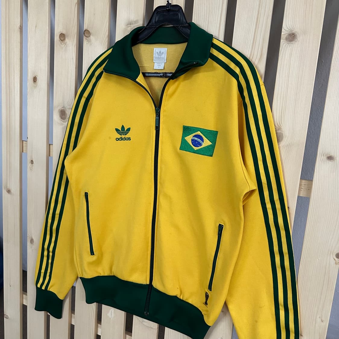 (M) 아디다스 브라질 옐로우 져지 트랙탑 상품이미지3