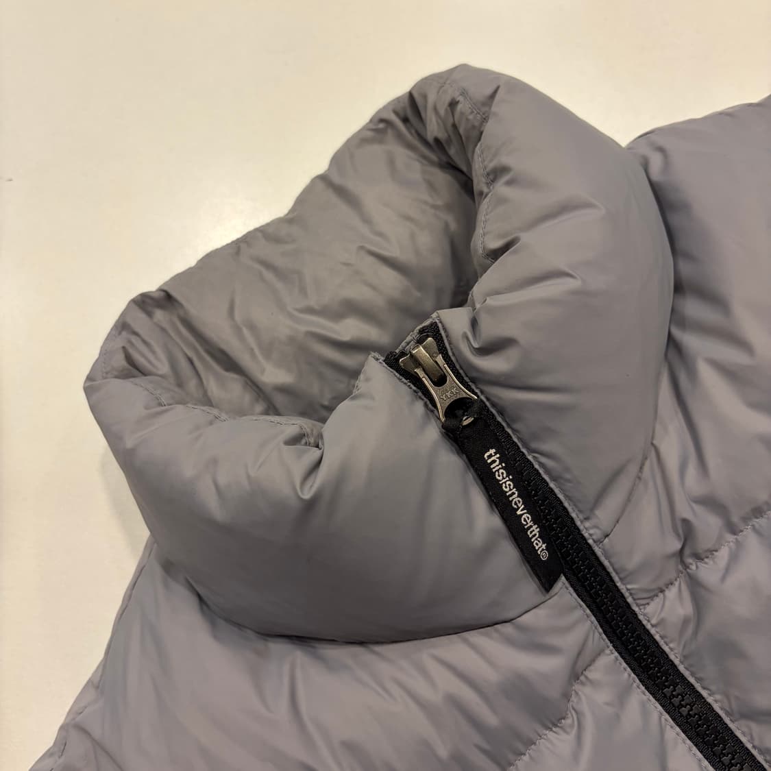 [M] 디스이즈네버댓 퍼텍스 패딩 점퍼 회색 C19 상품이미지3