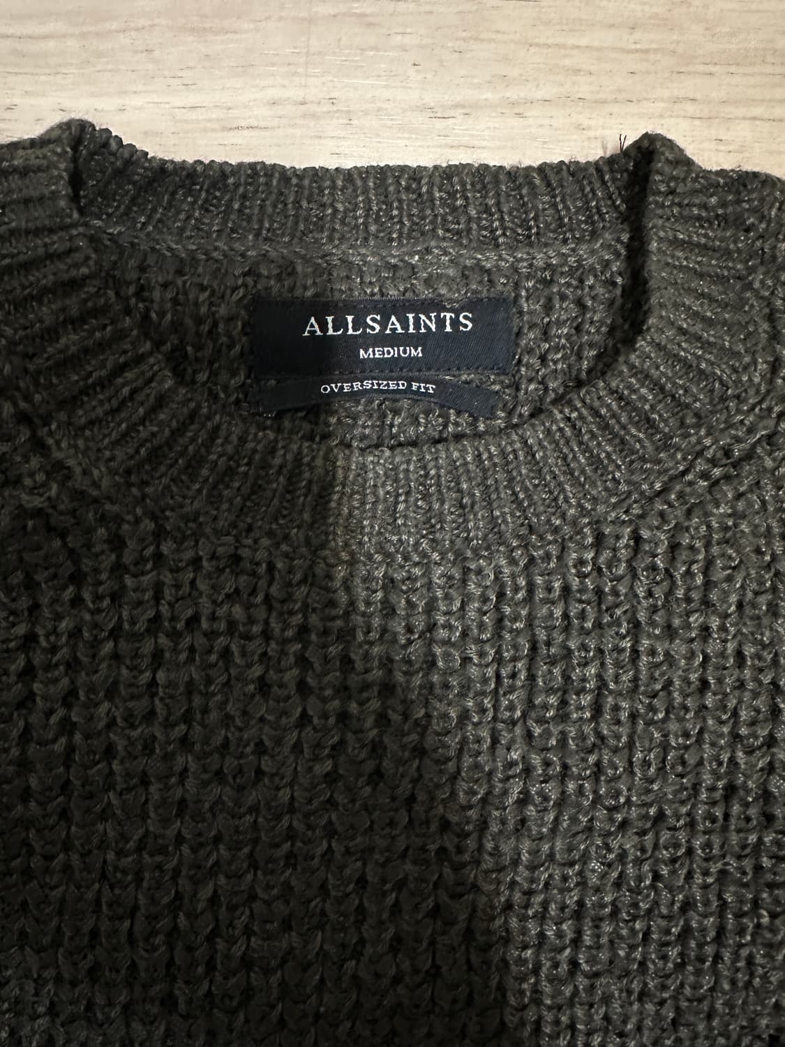 올세인츠 디스트로이드 데미지 니트 스웨터 팝니다 ! 상품이미지2