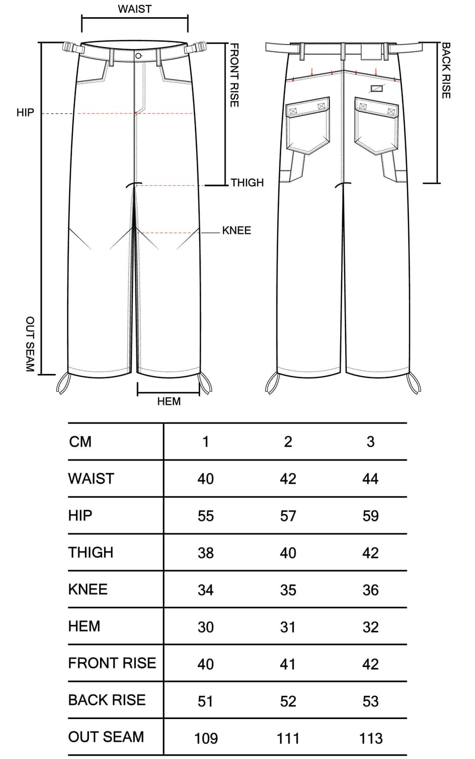 (3) 카미엔 247 올 데이 배기 팬츠 라이트 베이지 상품이미지4