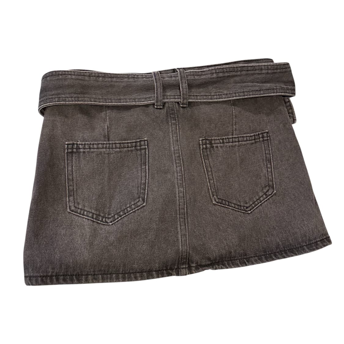 흑청 데님 미니스커트 상품이미지2