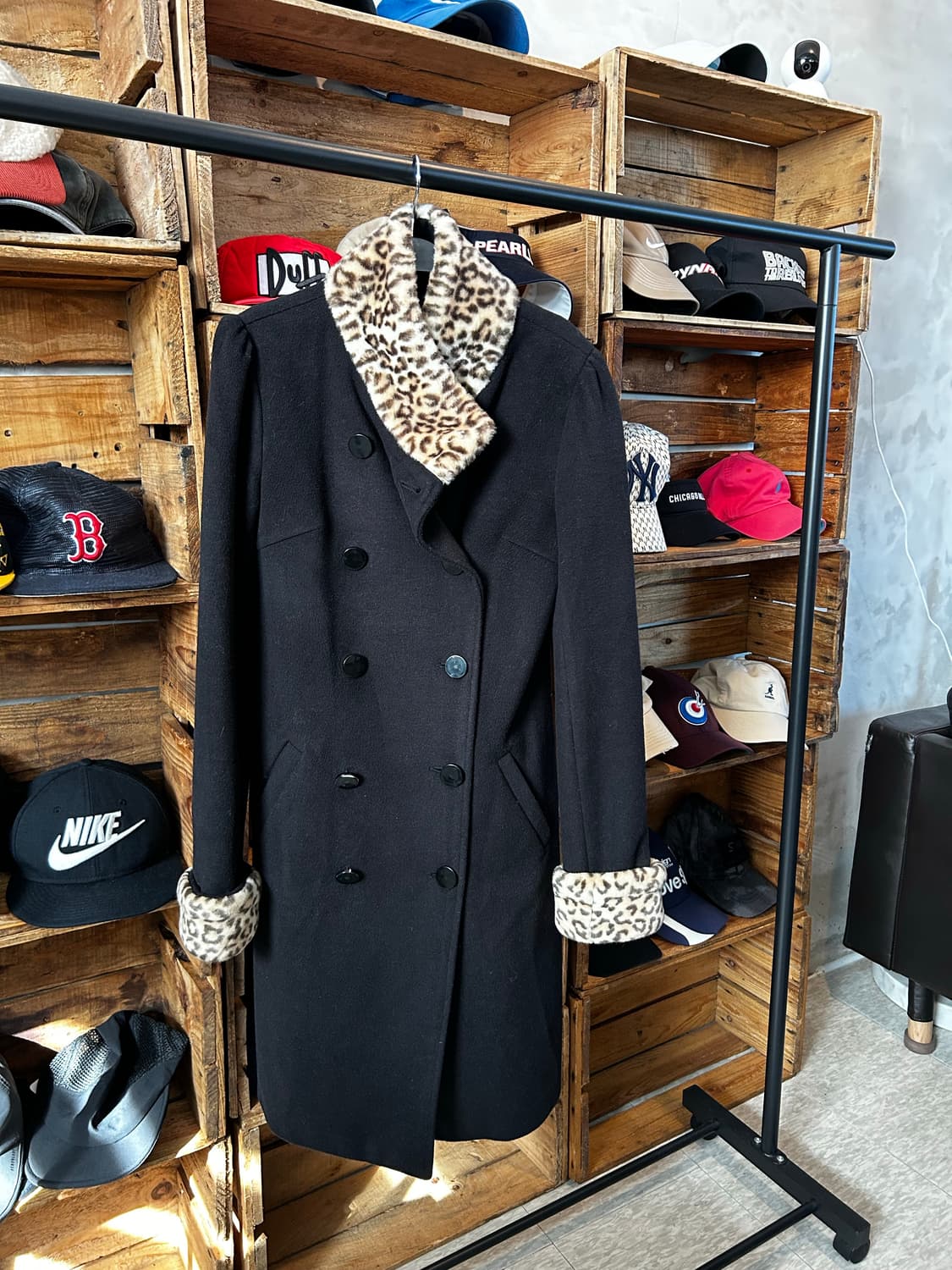 호피카라 코트 상품이미지1