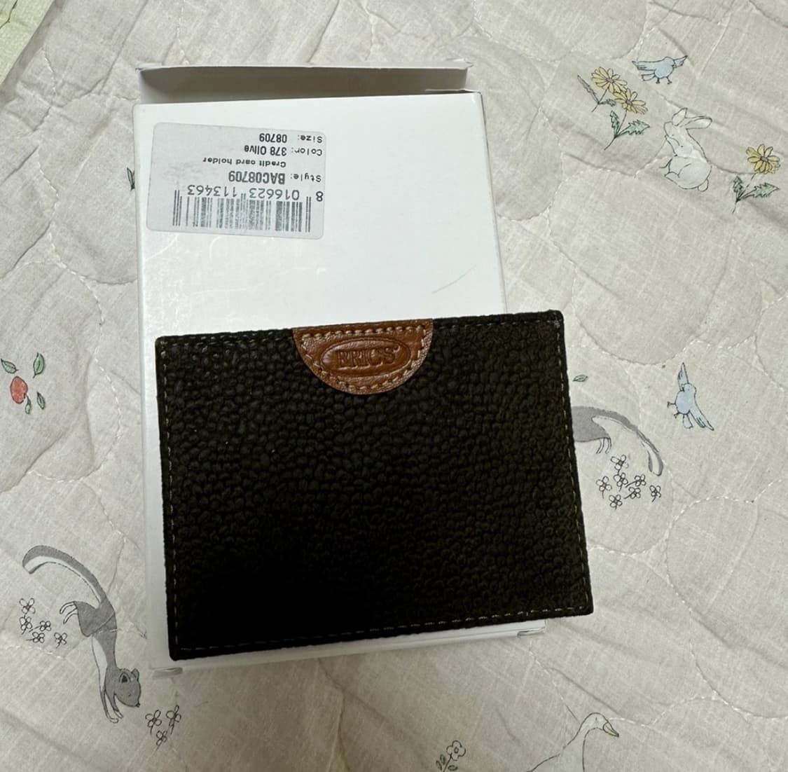 Brics 카드홀더 올리브 새상품 상품이미지1