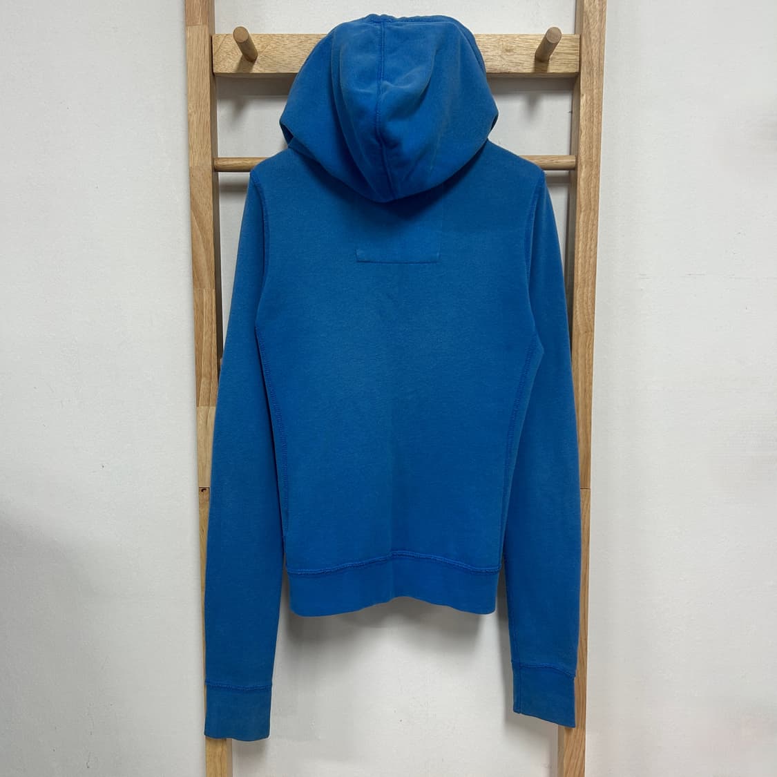 아베크롬비 y2k 아치로고 후드집업 블루 상품이미지5