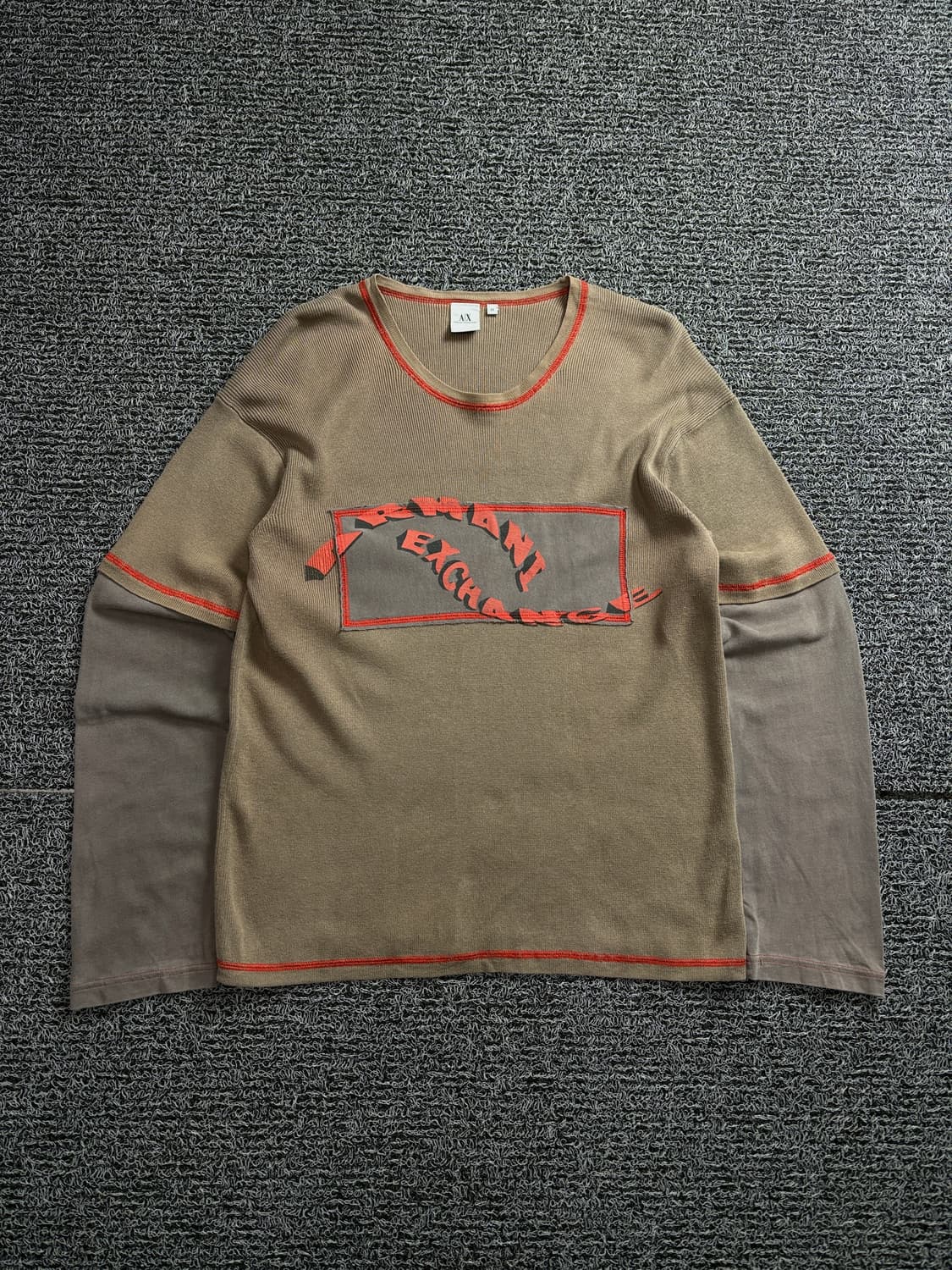 아르마니 아카이브 y2k 빈티지 레이어드 롱슬리브 1598 상품이미지2