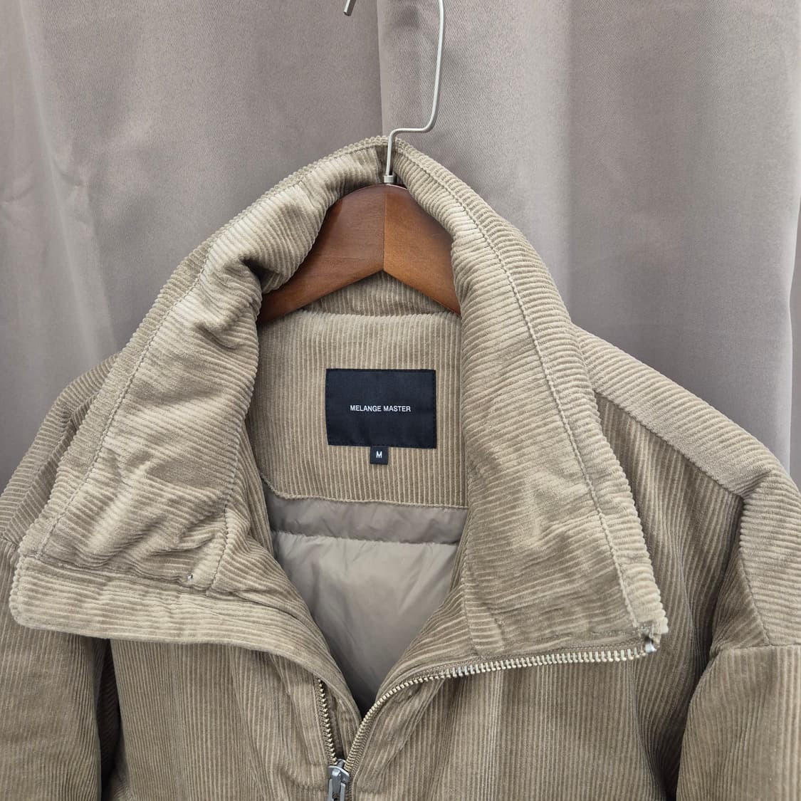 코듀로이 오버핏 다운 패딩 점퍼 M 상품이미지2