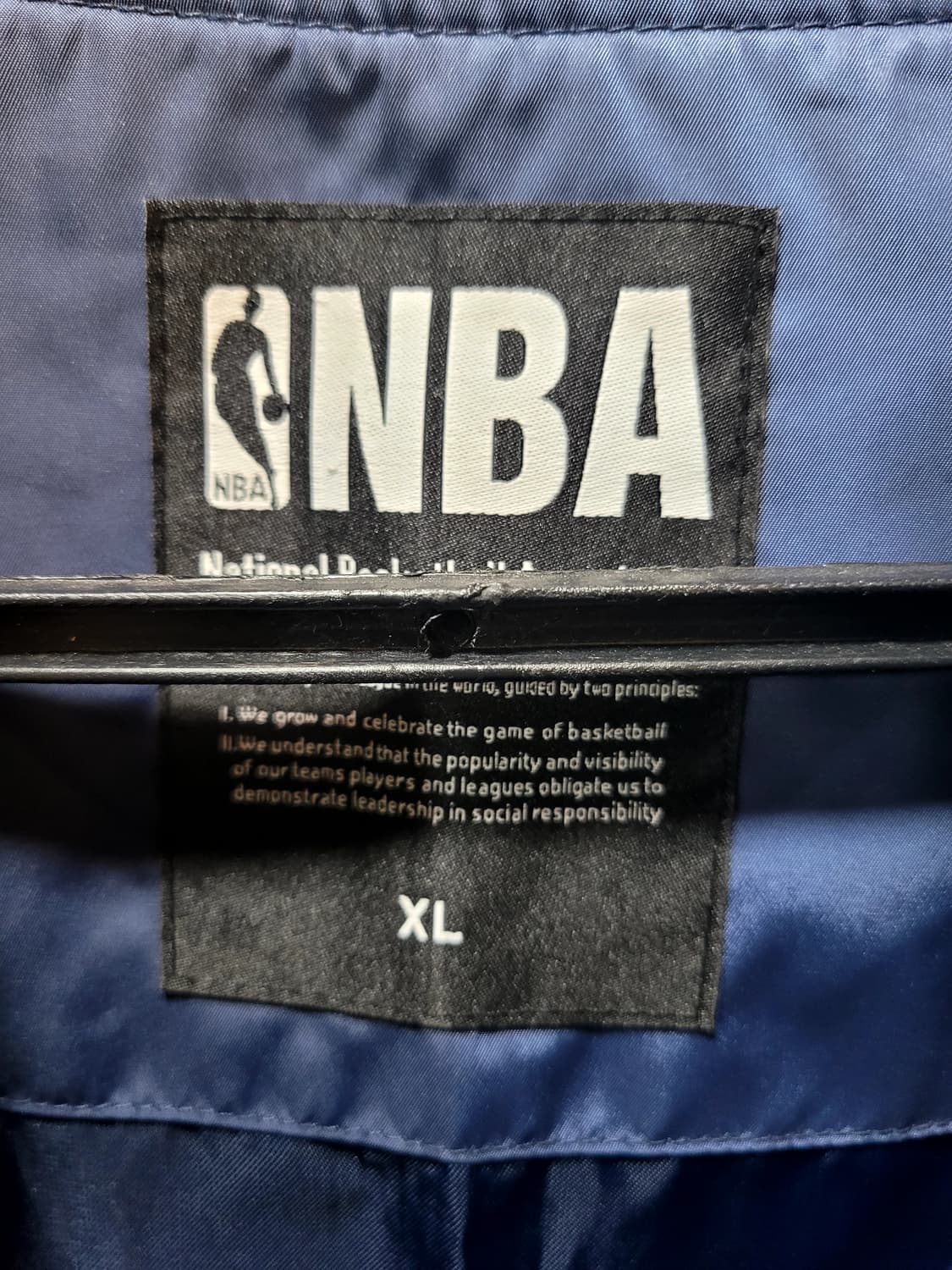 정품 NBA 골든스테이트 워리어스 바시티 자켓  상품이미지6