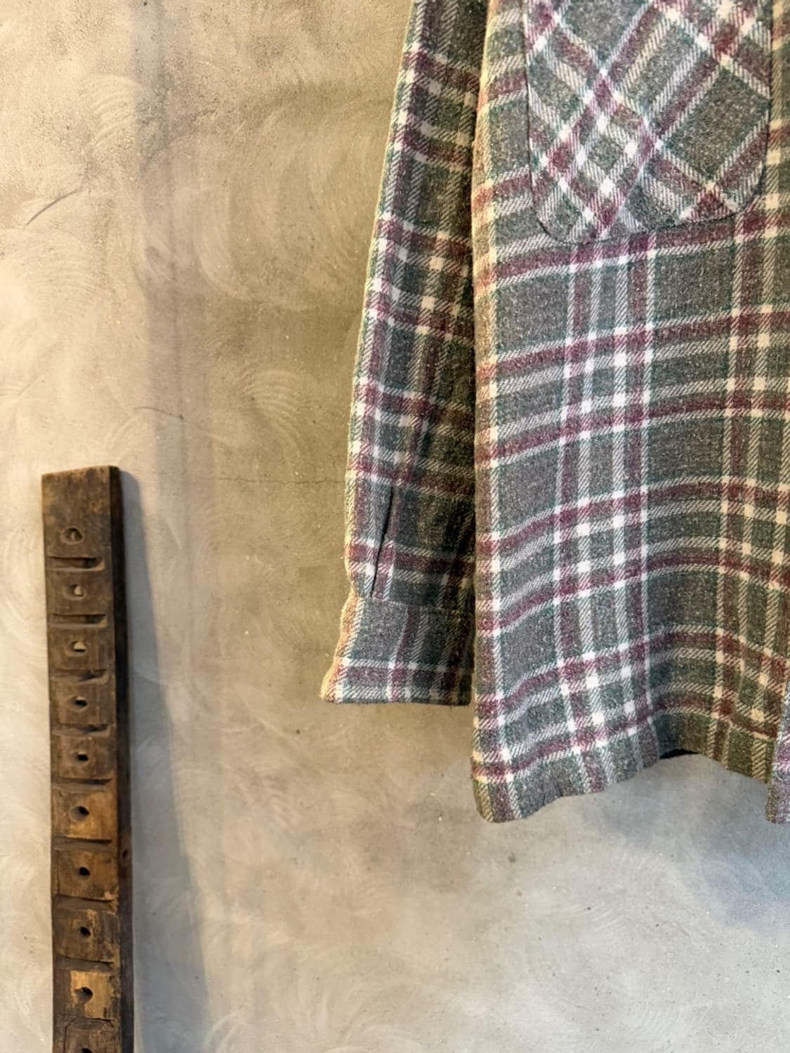 정글스톰 체크셔츠 남성 100 상품이미지5