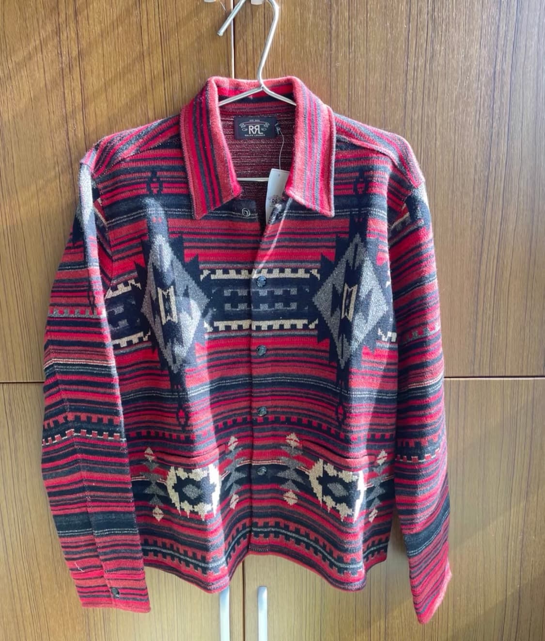 RRL 울블랜드 자카드 워크 셔츠 점퍼 XL 상품이미지2