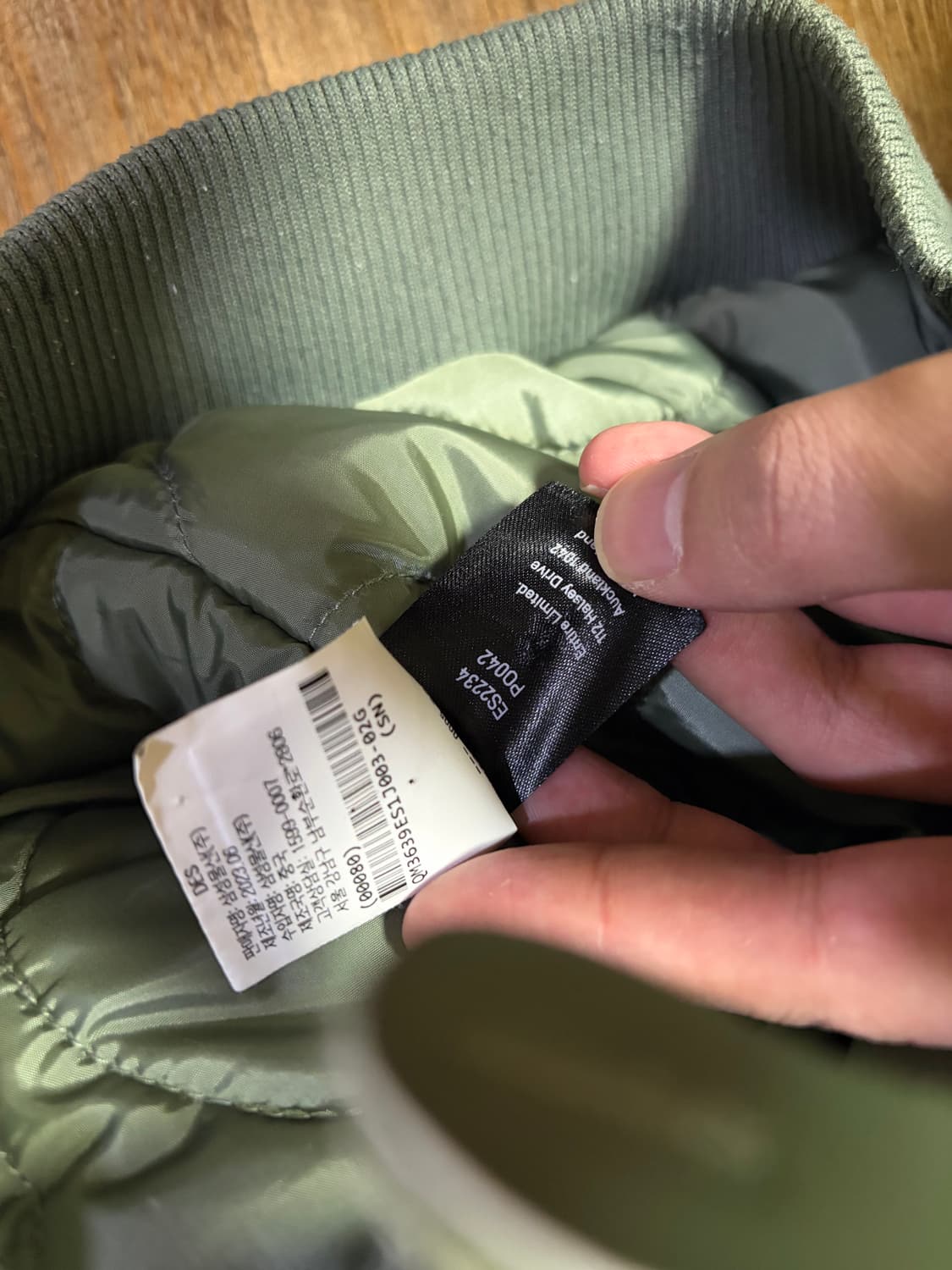 엔타이어 스튜디오 A-2 봄버 L 상품이미지10