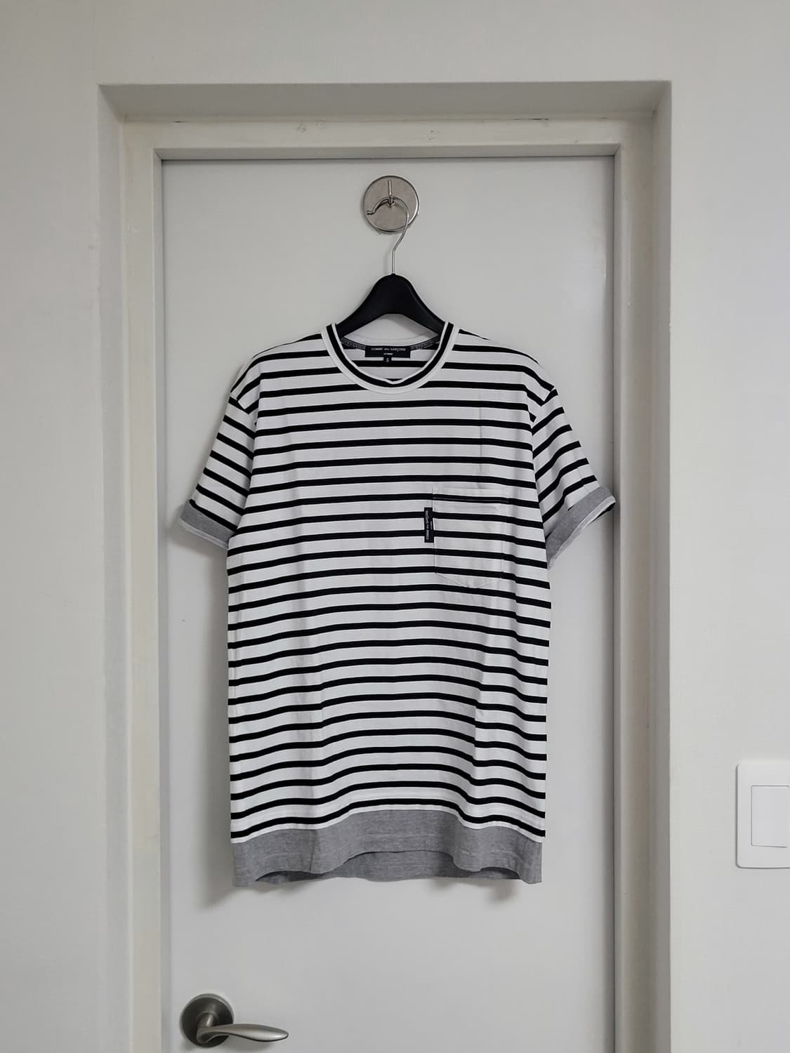 Layered border t-shirt 상품이미지1