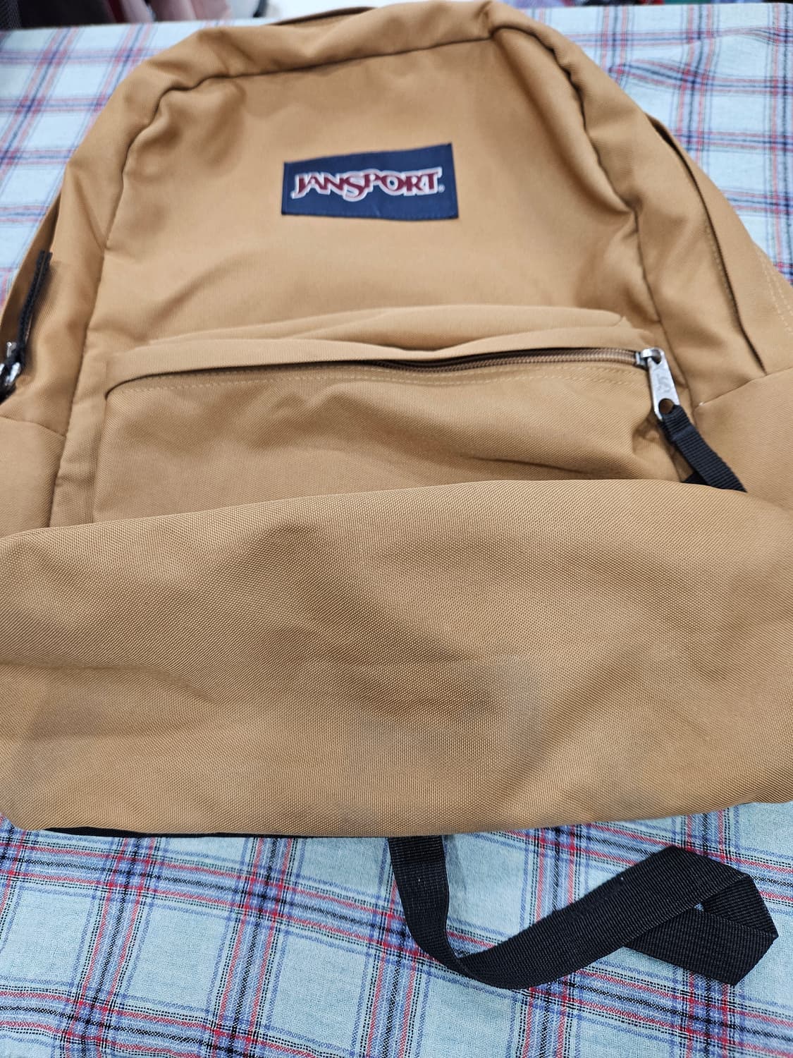 잔스포츠(JANSPORT) 슈퍼브레이크 백팩 브라운베이지  상품이미지6