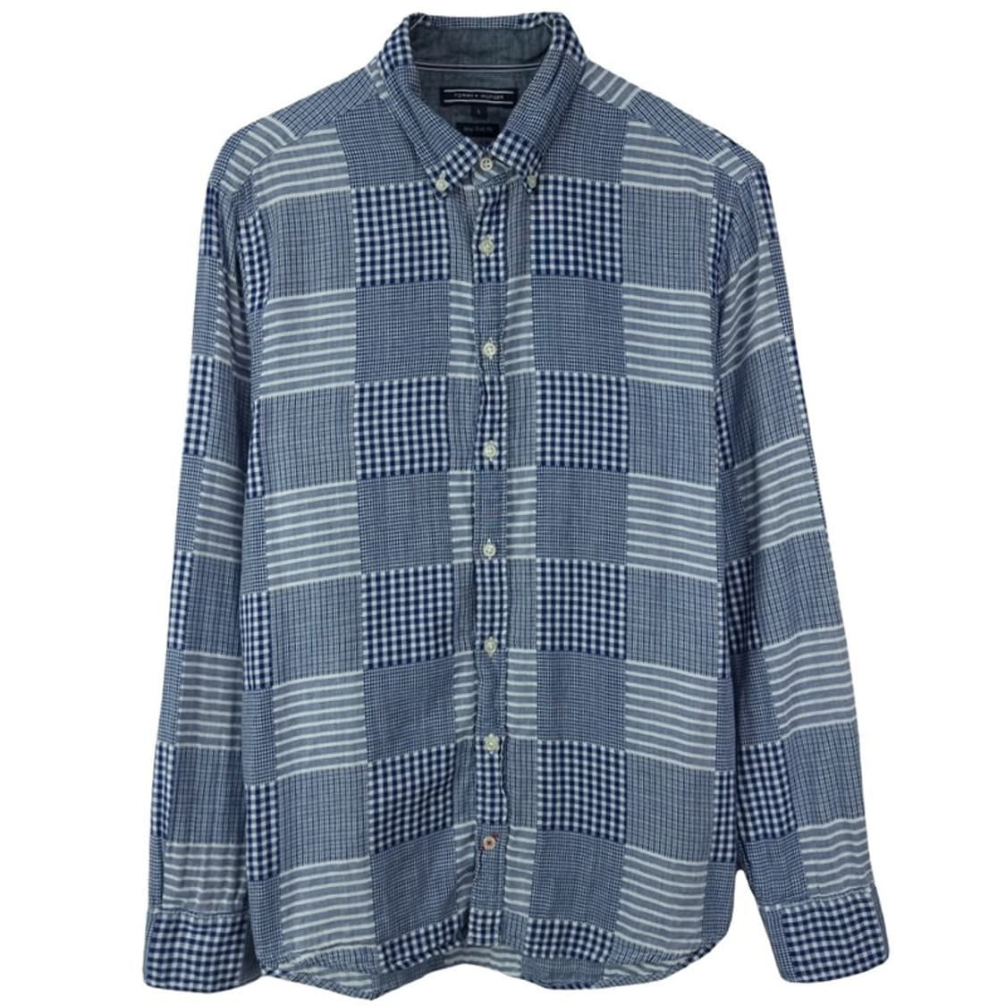 [타미힐피거] 빈티지 멀티 체크 셔츠 M19394 상품이미지2