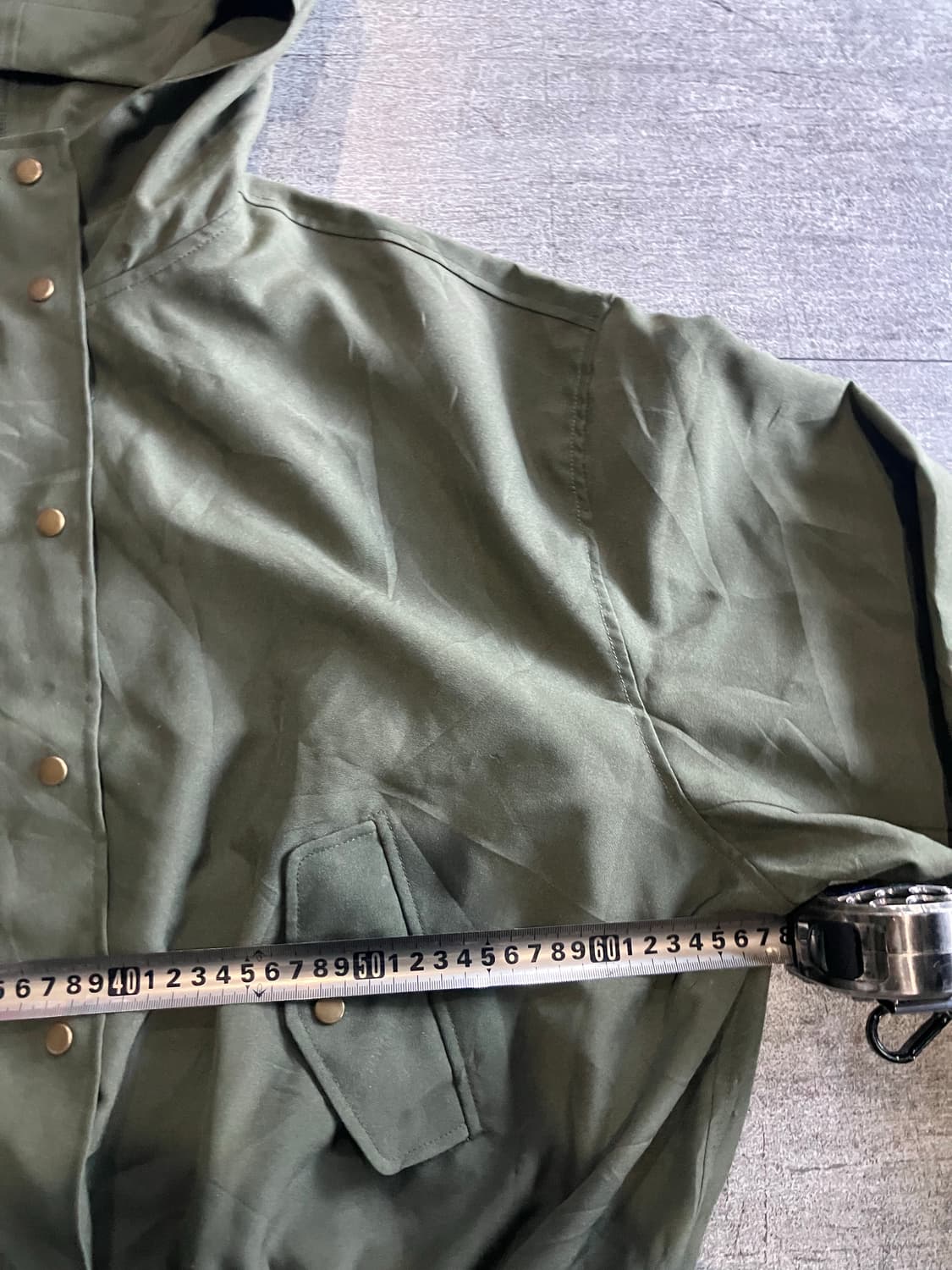 일본빈티지 Gorge 하구미모리걸 아메카지 아방핏 크롭후드봄버자켓 상품이미지2