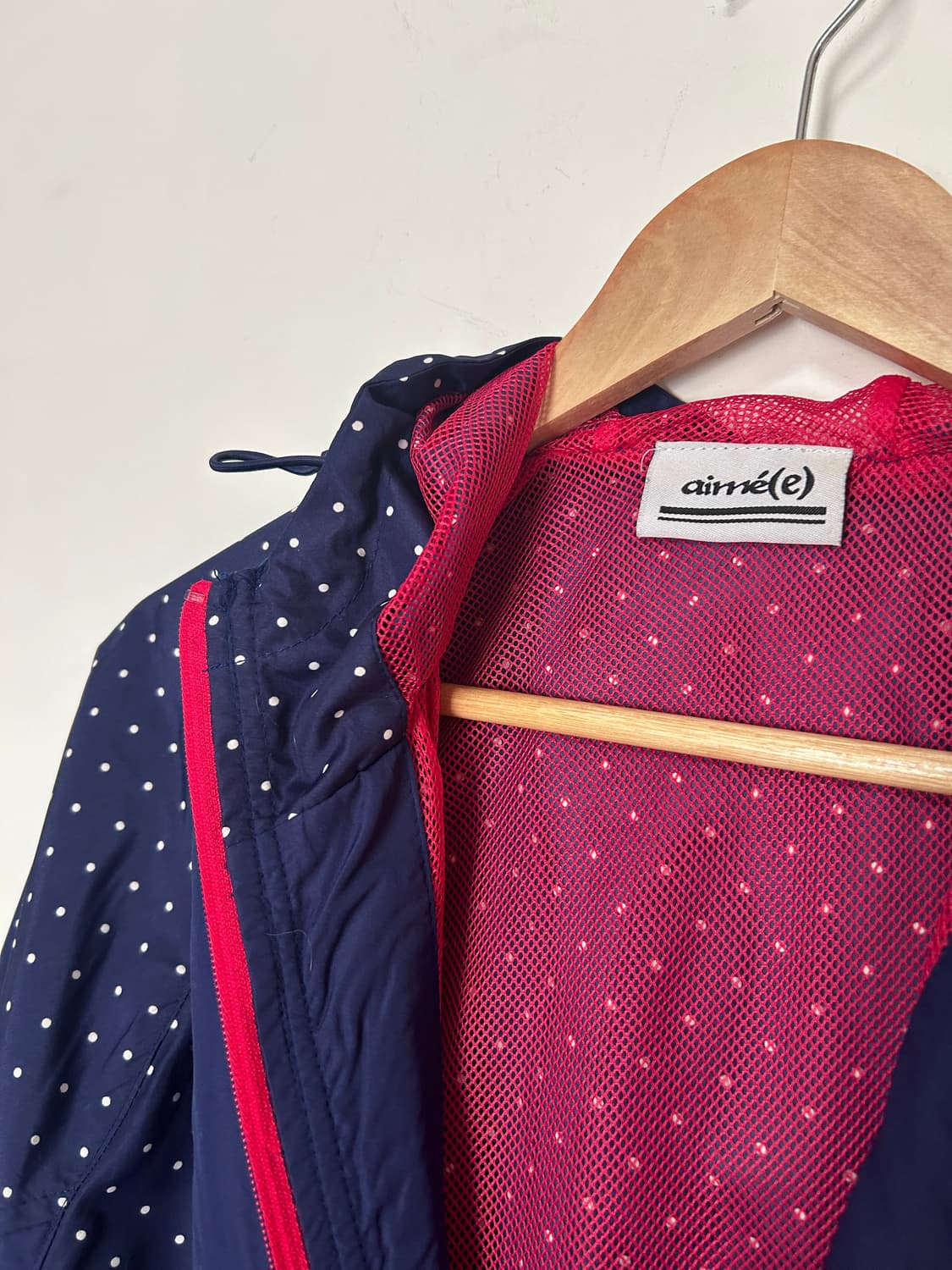 땡땡이 바람막이 상품이미지3