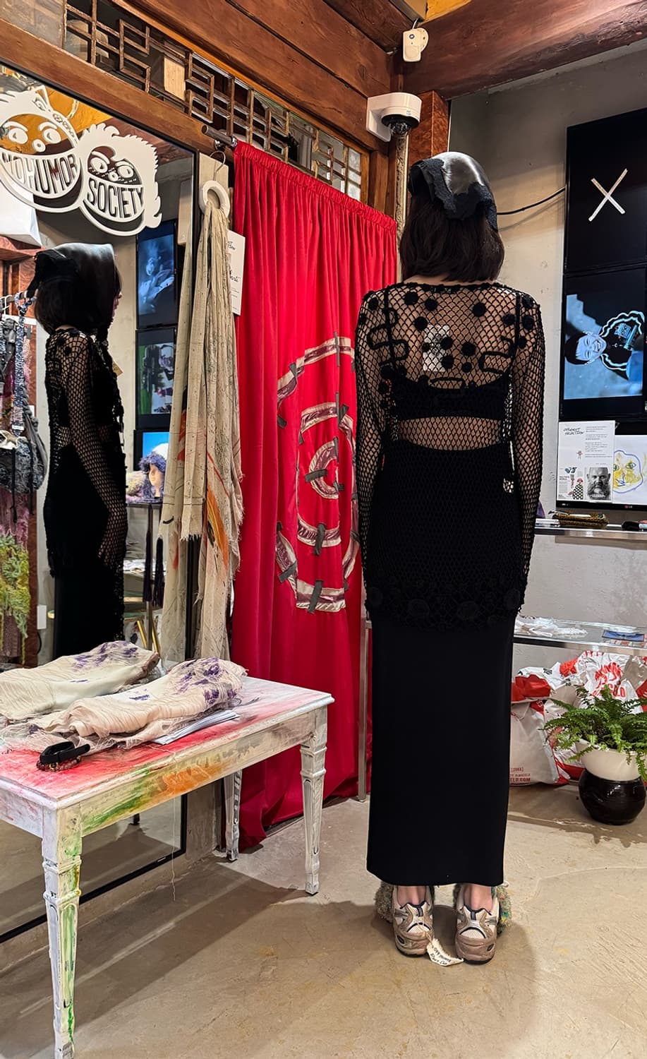 Moschino 90a Archive crochet cardigan 상품이미지4