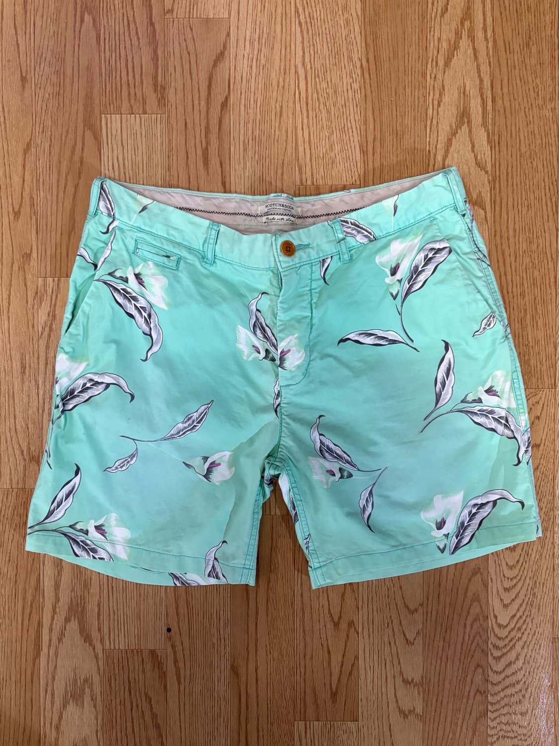 스카치앤소다 보태니컬 프린트 클래식 쇼츠  상품이미지1