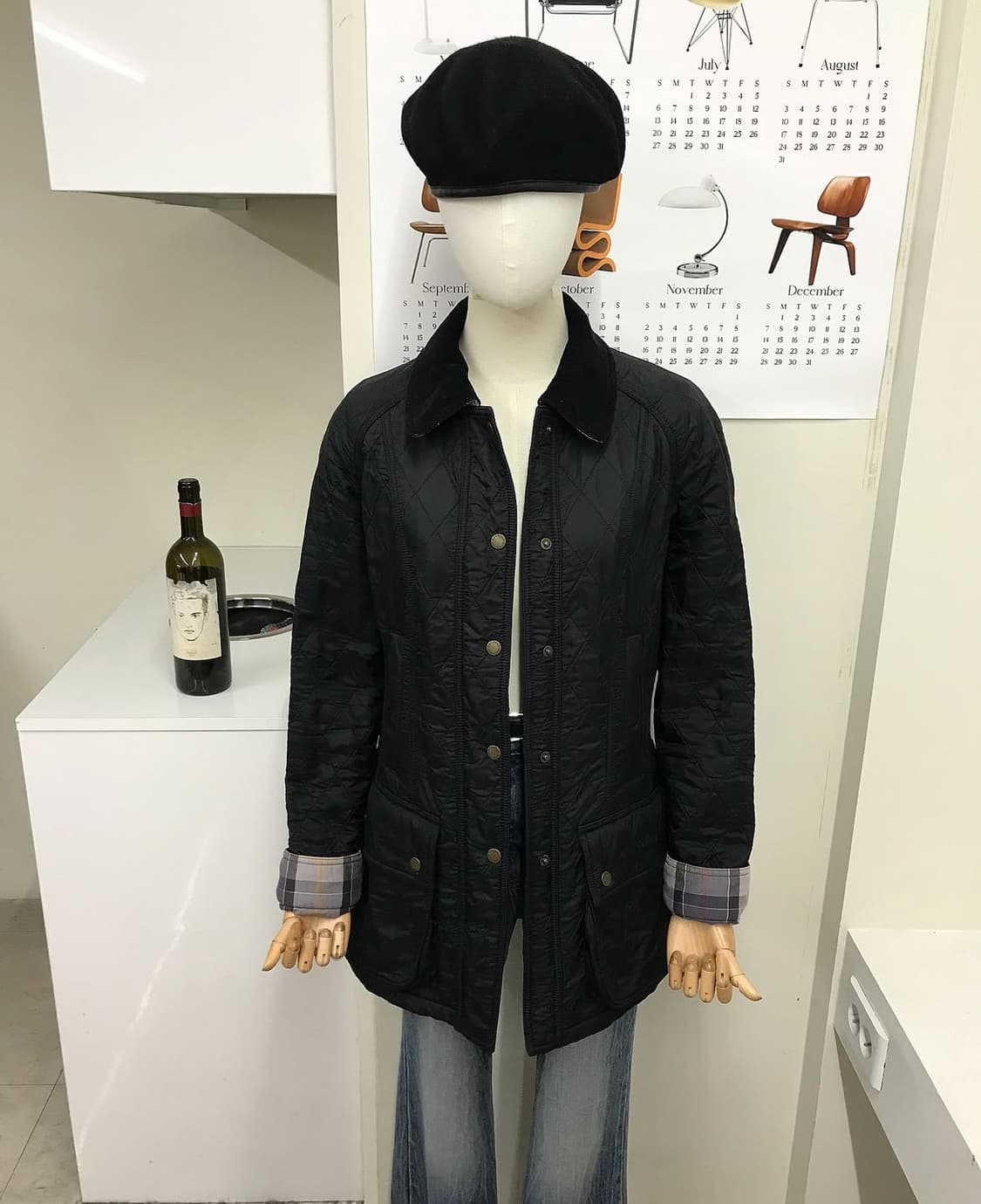 바버 퀼팅 자켓 상품이미지7