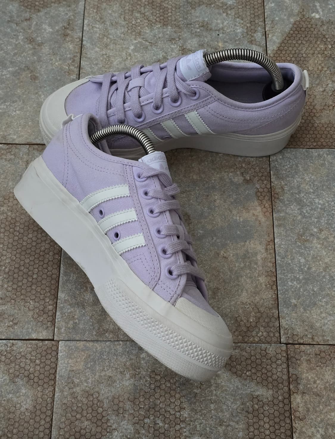 (235)아디다스 니짜 플랫폼 바이올렛  상품이미지4