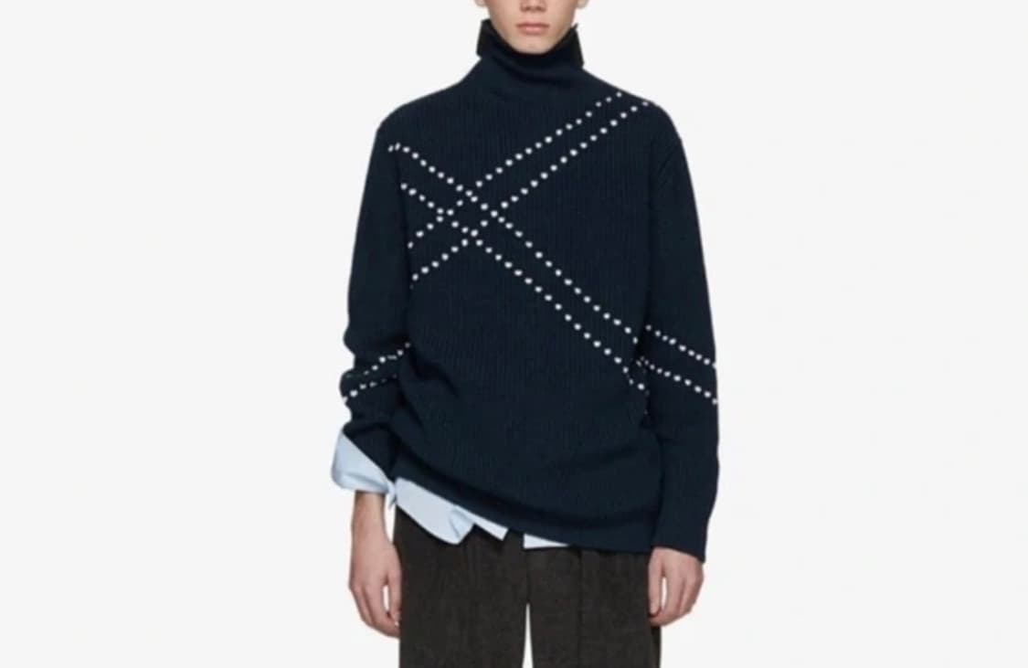 라프시몬스 21ss 터틀넥 니트 m사이즈 상품이미지1