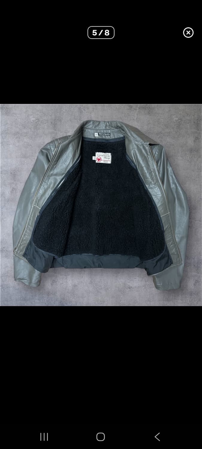 80s, argentina 시어스 가죽자켓 상품이미지6