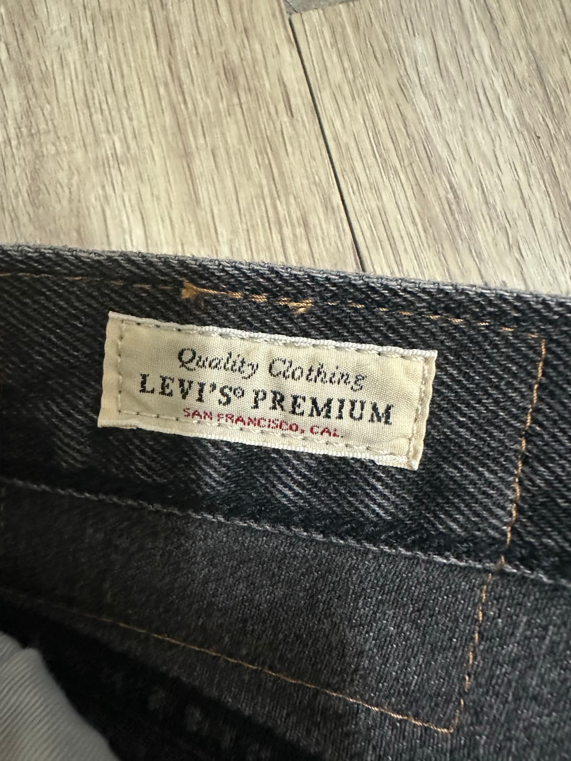 리바이스 568 그레이 32/32 상품이미지4