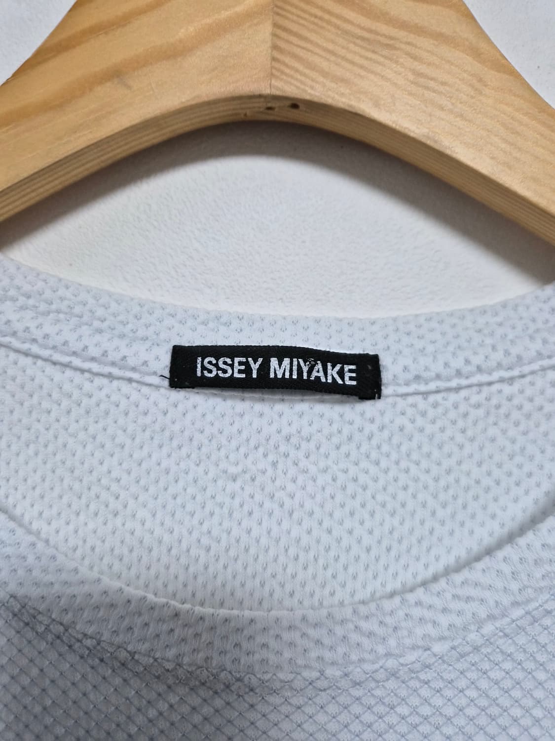 이세이미야케IsseyMiyake 메쉬 반팔 티셔츠 2 - T164 상품이미지4