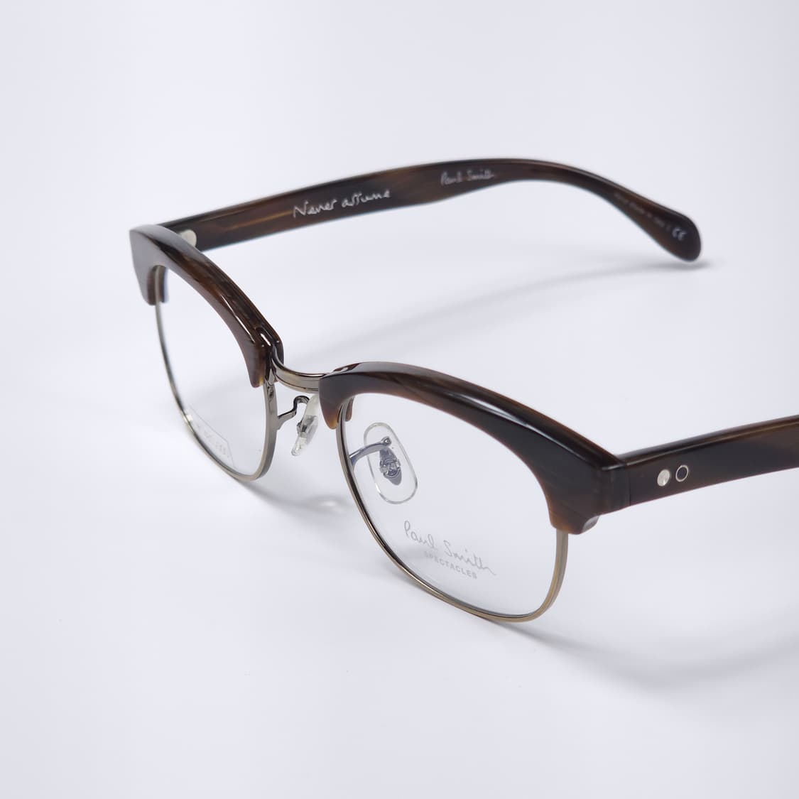 (새상품)폴스미스 처칠 이태리 핸드메이드 하금테 안경 상품이미지5