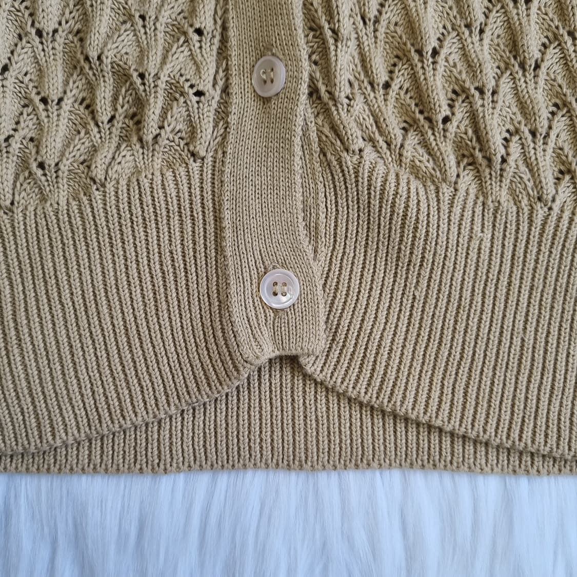 마가렛 호웰 리프 패턴 니트 가디건 1954 상품이미지6
