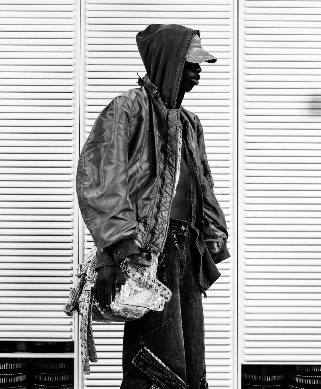 NO/FAITH STUDIOS 멀티 포켓 백 - 다크 그린 상품이미지9