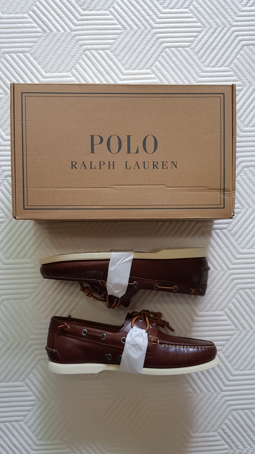 [9.5D] 폴로 머튼 레더 보트 슈즈 팝니다. 상품이미지2