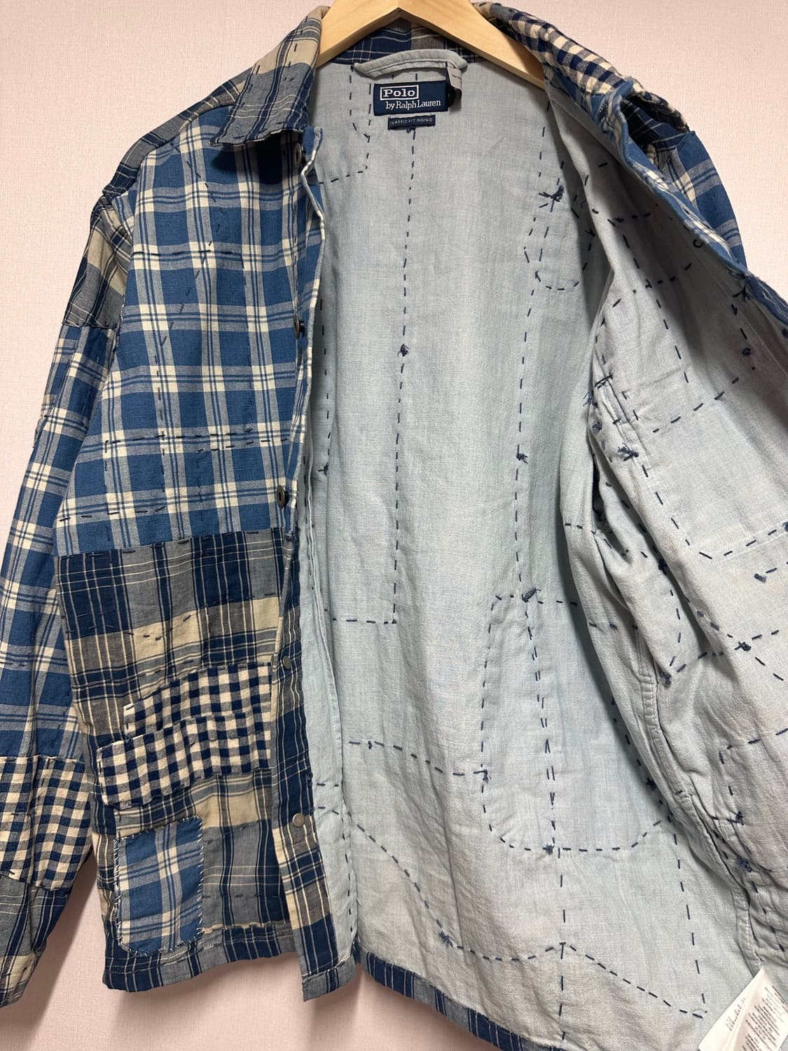 랄프로렌 패치워크 셔츠 상품이미지3