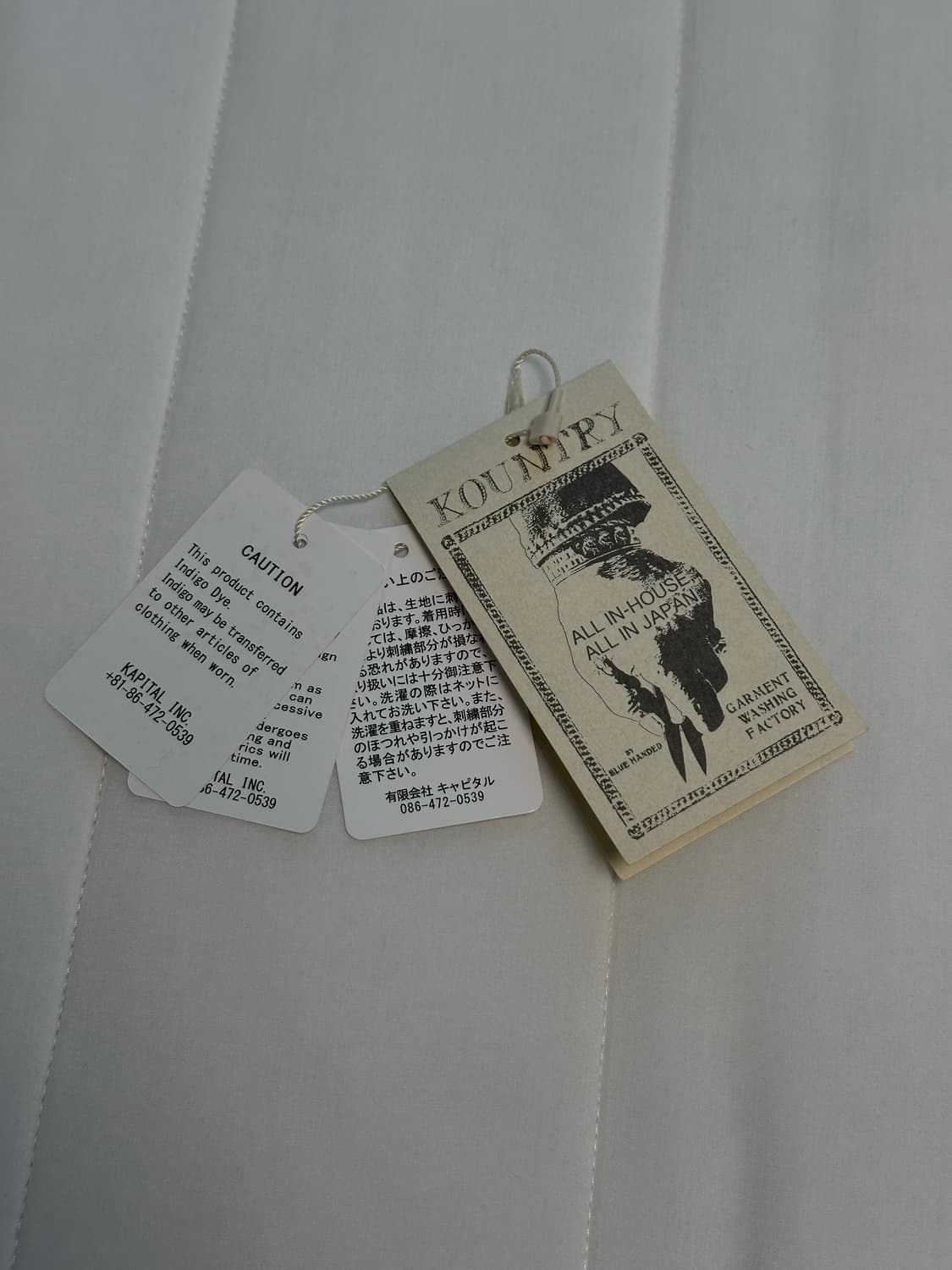 캐피탈 본 데님 셔츠 상품이미지6