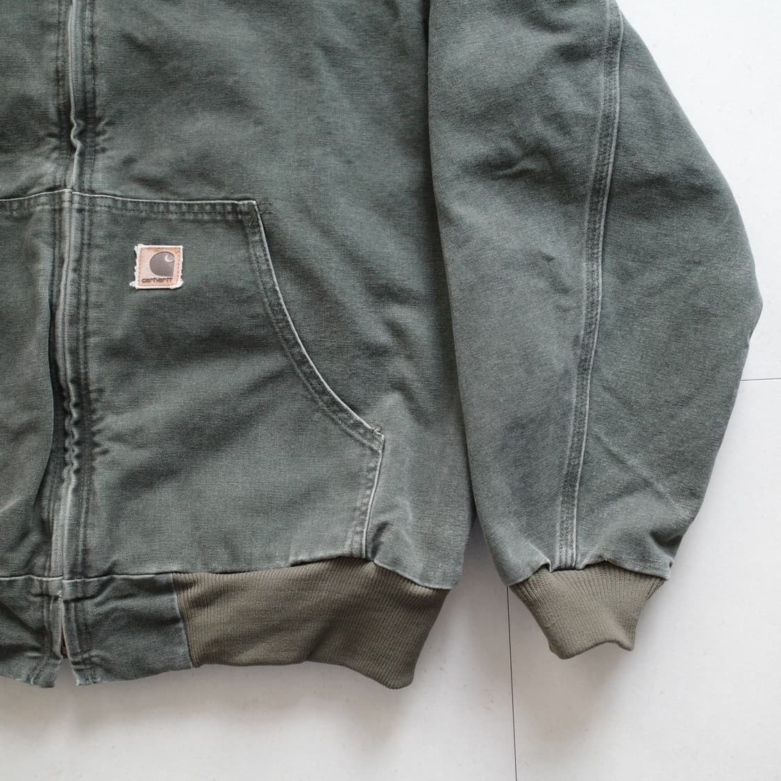 00s 칼하트 덕 액티브 자켓 모스그린 J28 mos 상품이미지5