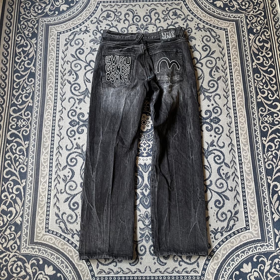 34 에비수 올드스쿨 데님 팬츠/W2254 상품이미지3