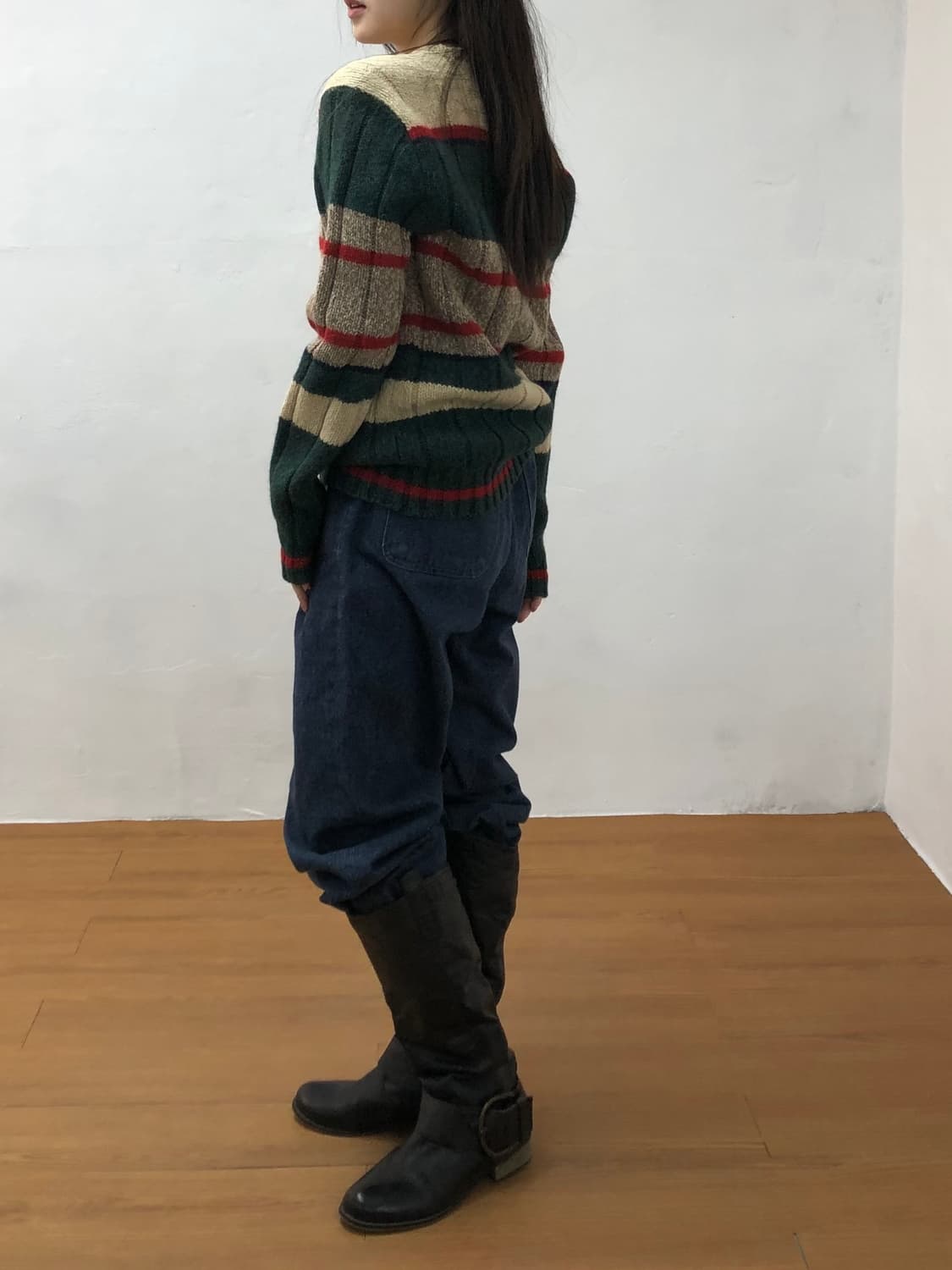 폴로 스트라이프 니트 상품이미지3