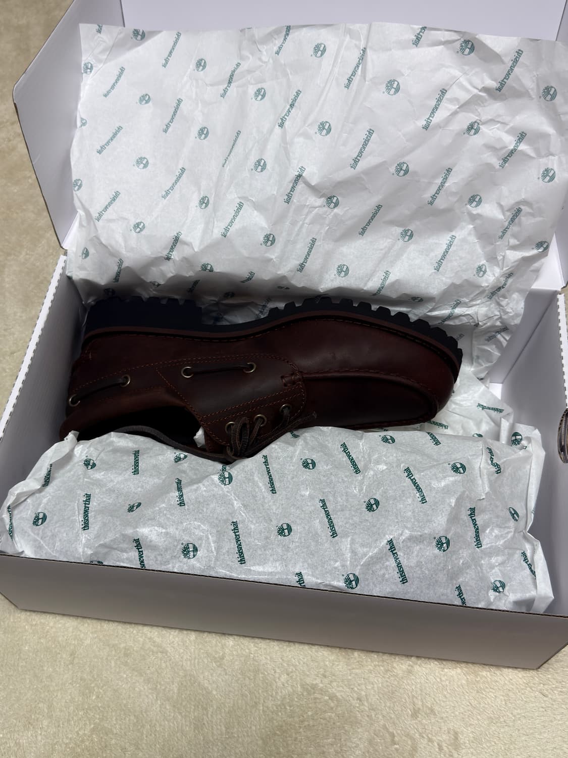 [260]TNT x Timberland 어센틱 보트 슈즈 상품이미지2