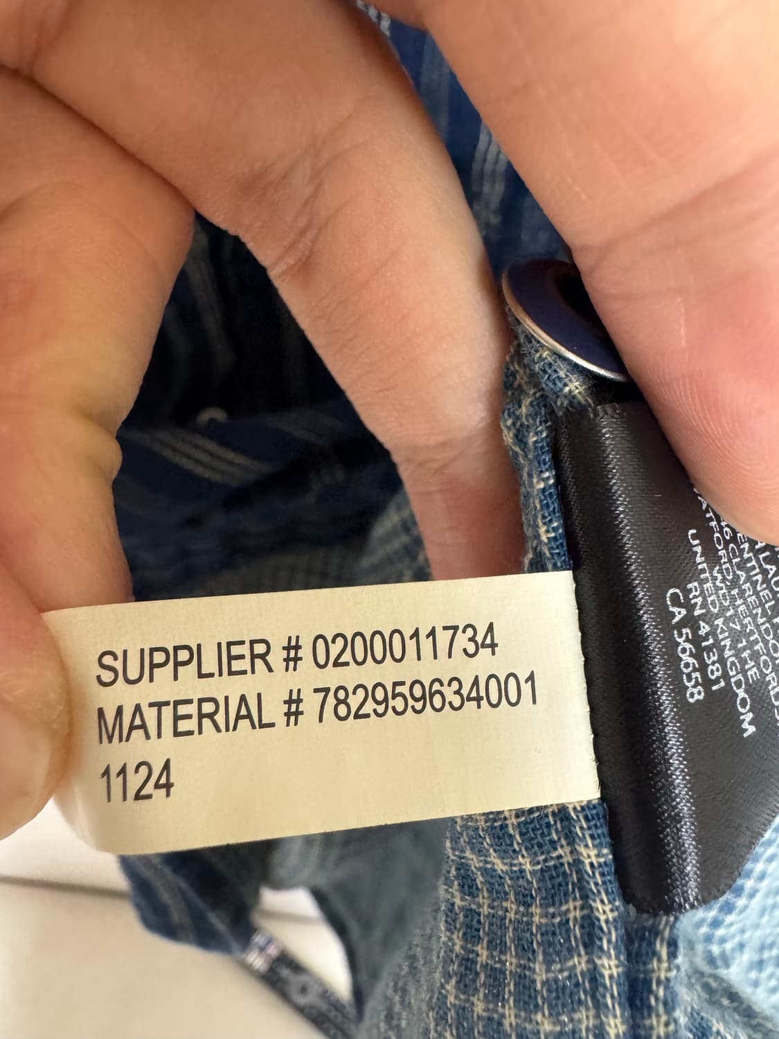 L RRL 더블알엘 인디고 더블페이스 스트라이프 셔츠 자켓 상품이미지7