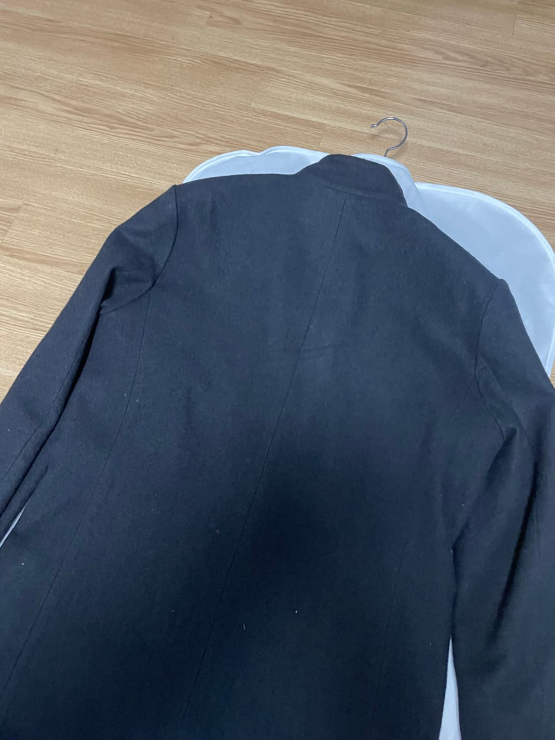 [4] 해칭룸 Stand Collar Coat Black 상품이미지2