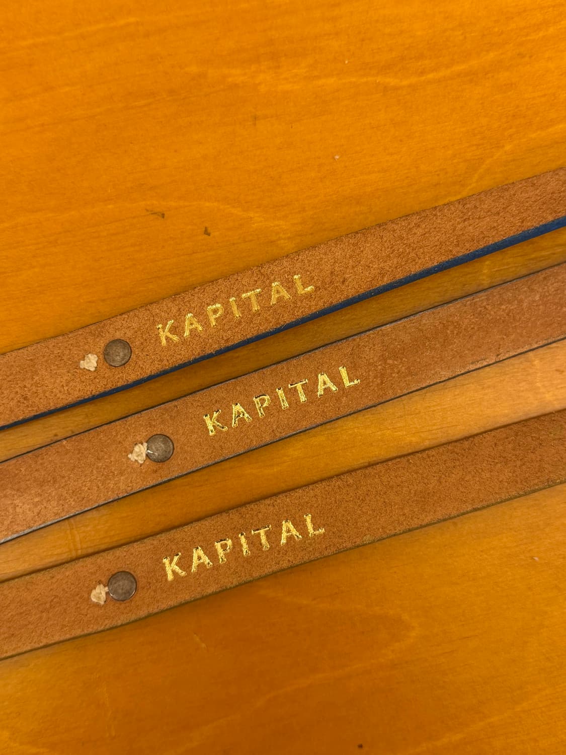 kapital 벨트 (실버 컬러) 상품이미지4